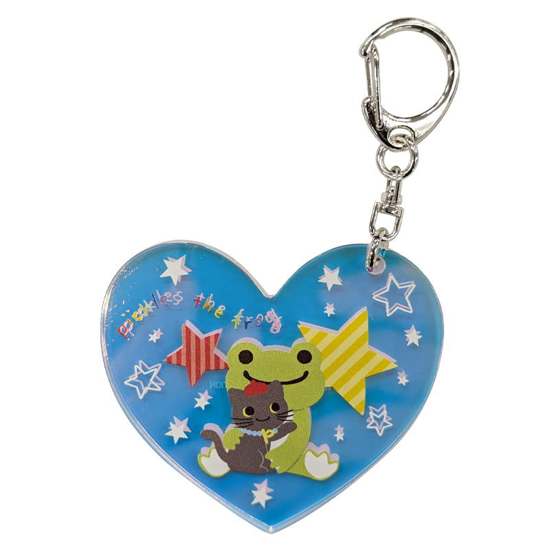 かえるのピクルス　オーロラアクリルＫＨ　ハート　　（株）牛久保工芸社