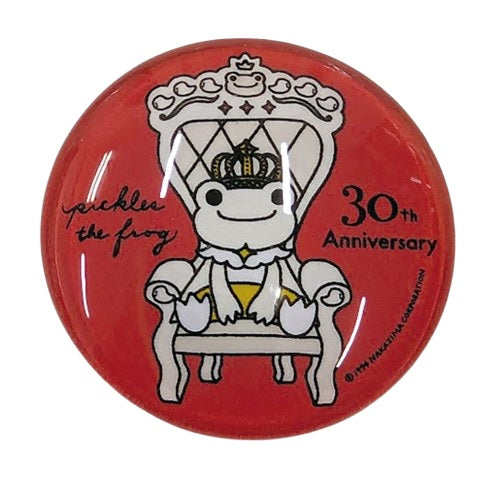 かえるのピクルス　ガラスマグネット　３０ｔｈレッド　　（株）牛久保工芸社