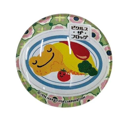 かえるのピクルス　ガラスマグネット　純喫茶オムライス　　（株）牛久保工芸社