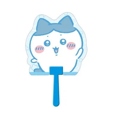 【メーカー取寄】ダイカットうちわ ハチワレ⑤