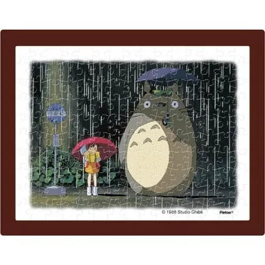 【メーカー取寄】MA-13 まめパズル 雨のバス停 スタジオジブリ