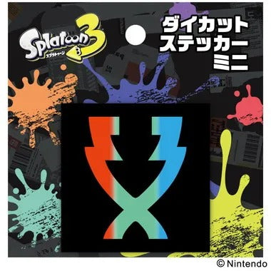 【メーカー取寄】ダイカットステッカーミニ ① スプラトゥーン3