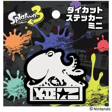 |メーカー品切れ中|【メーカー取寄】ダイカットステッカーミニ ③ スプラトゥーン3