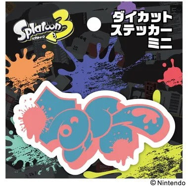 【メーカー取寄】ダイカットステッカーミニ ⑦ スプラトゥーン3