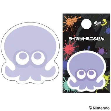 |メーカー品切れ中|【メーカー取寄】ダイカットミニふせん ②タコ スプラトゥーン3