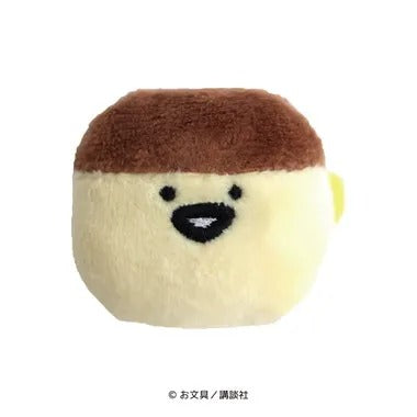 【メーカー取寄】お文具といっしょ 押すと音が鳴るふわふわバッジ プリンさん