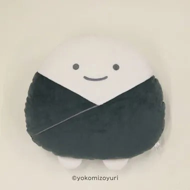 【メーカー取寄】ダイカットクッション のりおにぎり なんでもいきもの