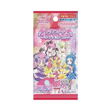 【メーカー取寄】クリアカードコレクションガム キミとアイドルプリキュア♪