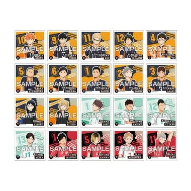 |メーカー品切れ中|【メーカー取寄】シール烈伝 アニメ「ハイキュー!!」