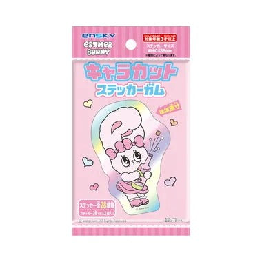 【メーカー取寄】キャラカットステッカーガム エスターバニー