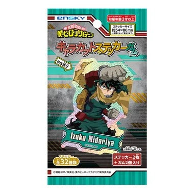 【メーカー取寄】キャラカットステッカーガム アニメ『僕のヒーローアカデミア』