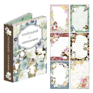 |メーカー品切れ中|【メーカー取寄】パタパタメモ Winter mofusand×日比谷花壇