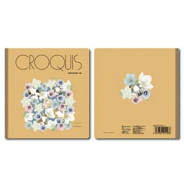 【メーカー取寄】クロッキーブック Winter mofusand×日比谷花壇