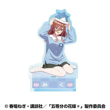 【メーカー取寄】アクリルスタンド(いつつごようちえん) ⑧中野 三玖(園児風) 五等分の花嫁＊