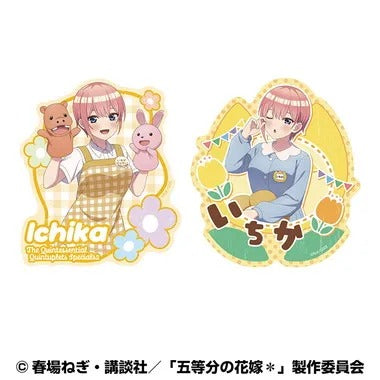 【メーカー取寄】トラベルステッカーセット ①中野 一花 五等分の花嫁＊