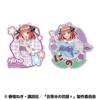 【メーカー取寄】トラベルステッカーセット ②中野 二乃 五等分の花嫁＊