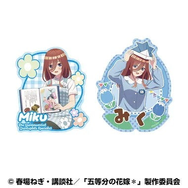 【メーカー取寄】トラベルステッカーセット ③中野 三玖 五等分の花嫁＊