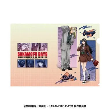 |メーカー品切れ中|【メーカー取寄】クリアファイル 3.神々廻＆大佛 TVアニメ「SAKAMOTO DAYS」