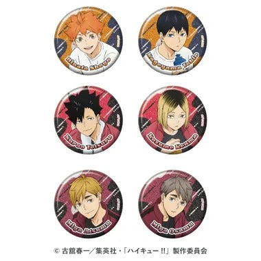 【メーカー取寄】ラメキラカンバッジコレクション4 アニメ「ハイキュー!!」