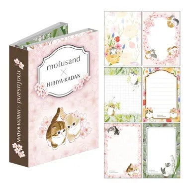 |メーカー品切れ中|【メーカー取寄】パタパタメモ Spring mofusand×日比谷花壇