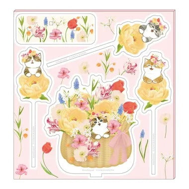 【メーカー取寄】2WAYピックリルスタンド Spring mofusand×日比谷花壇