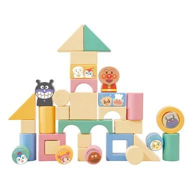 【メーカー取寄】アンパンマン 自然の恵 お米からうまれたつみきDX