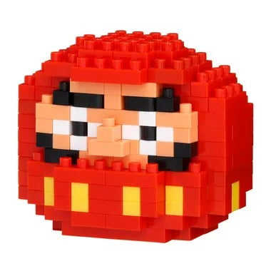 NBC_208 ｎａｎｏｂｌｏｃｋ だるま 赤