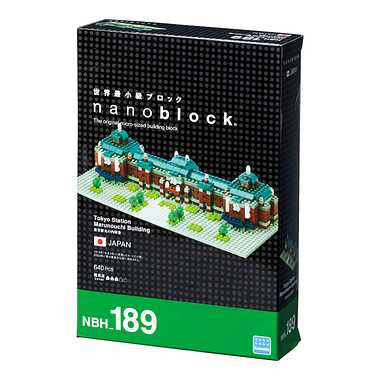 NBH_189 ナノブロック 東京駅丸の内駅舎（通常版）
