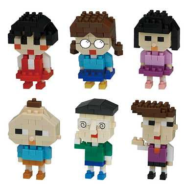 【メーカー取寄】NBMC_10 ナノブロック ミニナノ ちびまる子ちゃん