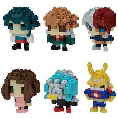 【予約】NBMC_09 ナノブロック ミニナノ 僕のヒーローアカデミア（単品）