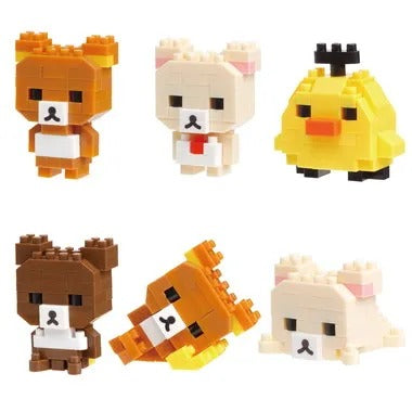 NBMC_17 ナノブロック ミニナノ リラックマ(単品)