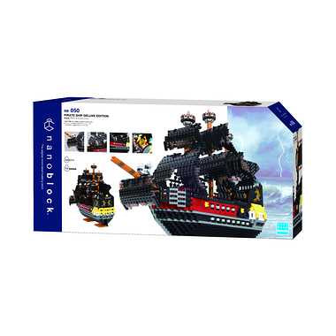 【メーカー取寄】NB-050 ナノブロック 海賊船 デラックスエディション