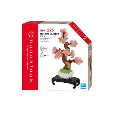 NBH_225 ナノブロック 盆栽 桜