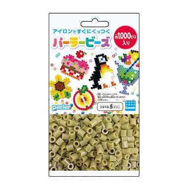 80-15220K パーラービーズ 単色 オリーブ