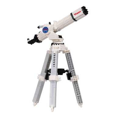 【メーカー取寄】NBM-040 ナノブロック ビクセン 天体望遠鏡 ポルタ II A80Mf