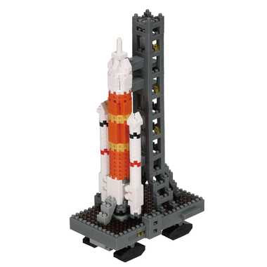 【メーカー取寄】NBH_236 ナノブロック ロケット発射台