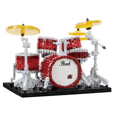 【メーカー取寄】NBM-056 ナノブロック Pearl ドラムセット “マスターズ”