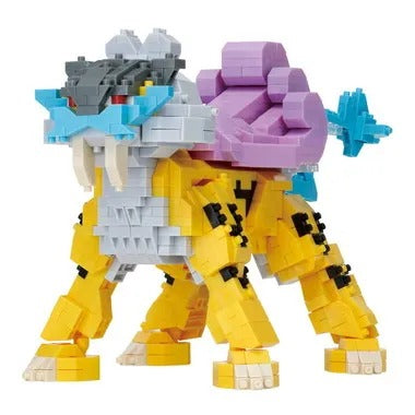 NBPM_107 ナノブロック ポケットモンスター ライコウ デラックスエディション