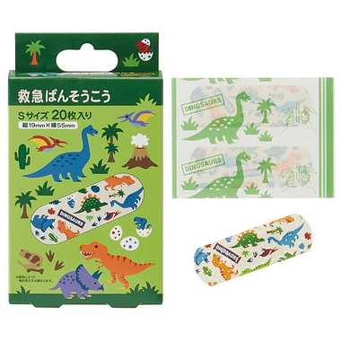 【メーカー取寄】ＱＱＢ２ 救急バンソウコウ ディノサウルス