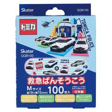 【メーカー取寄】ＱＱＢ１００ 救急ばんそうこうＭ トミカ