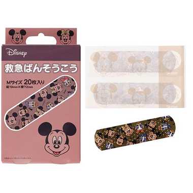 【メーカー取寄】ＱＱＢ１ 救急バンソウコウ ミッキー＆フレンズ