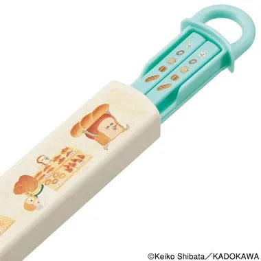 【メーカー取寄】ＡＢＳ２ＡＭＡＧ 抗菌食洗機対応箸箱セッ パンどろぼう