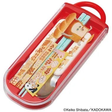 【メーカー取寄】ＴＡＣＣ２ＡＧ 抗菌食洗対応トリオセット パンどろぼう