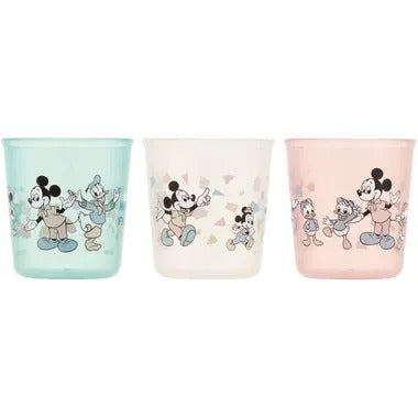 【メーカー取寄】ＢＣＵＰ１ＡＧ 抗菌ベビーコップ３Ｐ ミッキー＆フレンズ