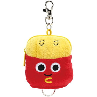 【メーカー取寄】ＺＲＮＫ１ リール付ぬいぐるみキーホル バーガーＣＯＮポテト