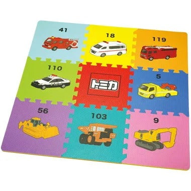 【メーカー取寄】ＩＰＺＭ１ パズルマット トミカ
