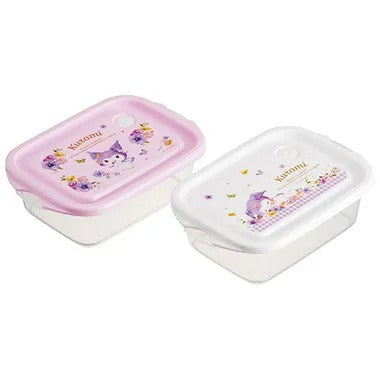 【メーカー取寄】ＦＣＮ２Ｗ シールボックスＭ ２Ｐ ＫＵパステル水彩花柄