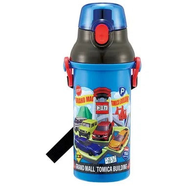 【メーカー取寄】ＰＳＢ５ＳＡＮ 直飲プラワンタッチボトル トミカ２６