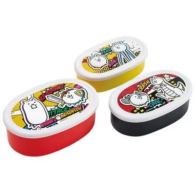 【メーカー取寄】ＳＲＳ３Ｓ シール容器３Ｐセット にゃんこ大戦争２６