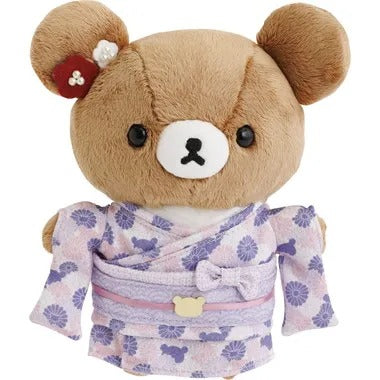 MV57801 あつめてぬいぐるみ チャイロイコグマ 着物